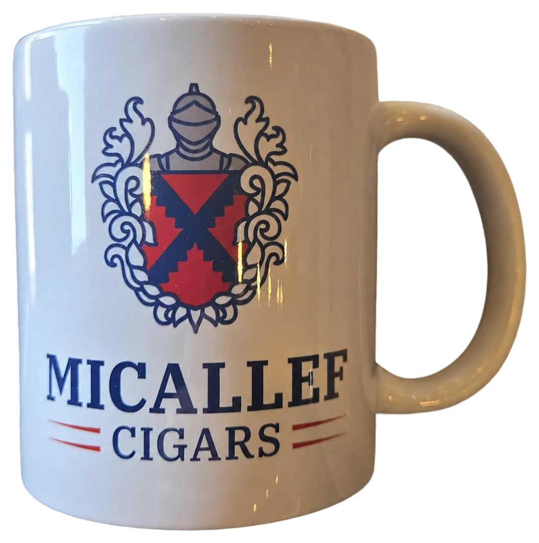 Micallef White Coffee Cup